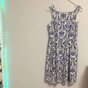 Blue women’s dress